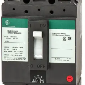 Disyuntor General Electric TEC36100 de 3 polos